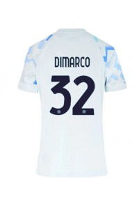 Fotbalové Dres Inter Milan Federico Dimarco #32 Dámské Venkovní Oblečení 2025-26 Krátký Rukáv